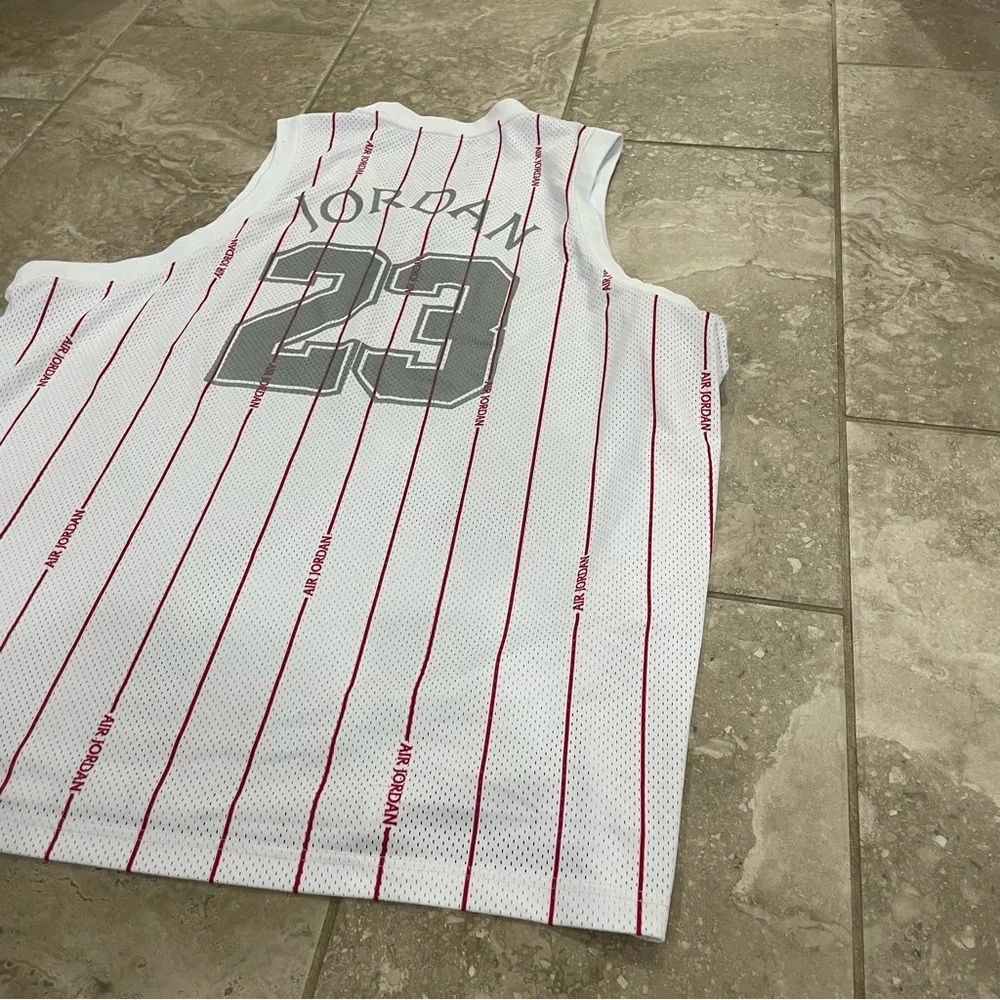 Nike Air Jordan Essentials All‎ Over Print Mesh Jersey Top Size 3XL DM1380 100